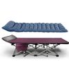 Folding Camping Cot Double Layer Oxford Sleeping Cots with Mattress, Carry Bag