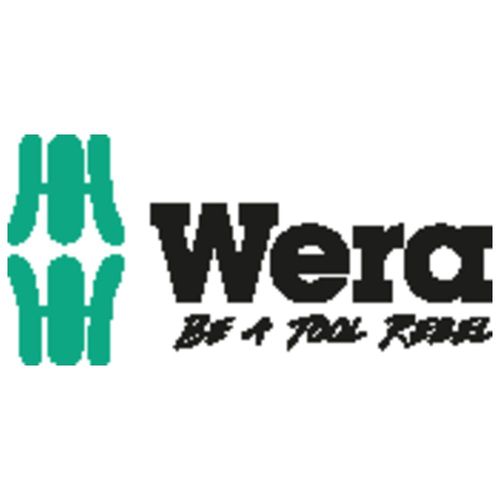 WERA 071070 Stainless Steel Screwdriver Bit for Hex Screws, Insertion 0.25 inches (6.35 mm), Blade Size: HEX 0.06 inches (1.5 mm), Total Length: 1.0 inches (25 mm)