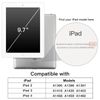 JETech Case for iPad 2/3/4, Protective Hard Back Shell Soft-Touch Tablet Stand Cover, Auto Wake/Sleep (Dark Grey)