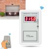 Digital Frequency Meter Counter 250-450 MHZ Handheld Digital Frequency Device Wireless Remote Control Tester Electric Door Controller Access Control Applicable