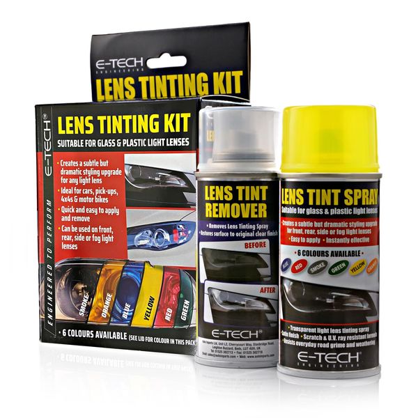 E-TECH Yellow Lens Tint Kit - ELS00165