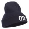 OG Oregon State Embroidered Long Beanie - Navy OSFM