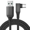 Taoke Charging Cable compatible with Oculus Quest and Quest 2 Headse, Quest 2 Transfer Data Cable Link Cable (5M USB to Type-c)