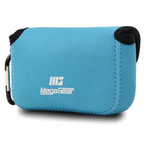 MegaGear "Ultra-Light" Neoprene Camera Case, Bag - Protective Cover for Canon PowerShot SX720 HS, SX710 HS, SX700 HS, SX170 IS, G16, G15, SX160 IS, Sony Cyber-shot DSC-HX50V, DSC HX60V (Blue)