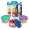 Sistema TO GO Mini Bites Snack Pots | 130 ml | Stackable Snack Boxes with Lids | BPA-Free | 9 Count