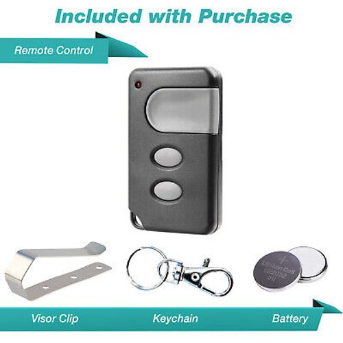 For Sears Craftsman 139.53753 Garage Door Opener Remote 315mhz Purple Button