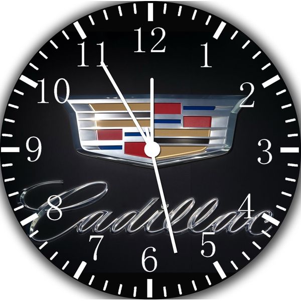 Cadillac Wall Clock E181 Personalized option with adding name