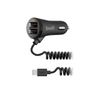Budi - Car Charger with USB-C Cable - CC068TB1