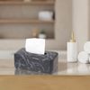 MOCHTERO Marble Pattern Tissue Box Cover,Rectangle Tissue Holders,for Bathrooms,Bedroom,Dinner Table,Office