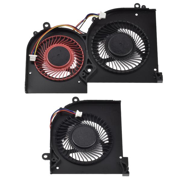 LPUK CPU and GPU Cooling Fan Replacement for MSI GS65 Stealth Thin 8RE 8RF MS-16Q2, P65 Creator 8RD 8RE MS-16Q2 MS-16Q3, WS65 8SK 8SL MS-16Q2