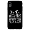 iPhone XR It's Dr. Actually I Have a Ph.D in Finding Remote Controls Smartphone Case