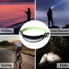 N E W Headlamp COB LED Rechargeable Headlight Torch Work Light Bar Head Band USB