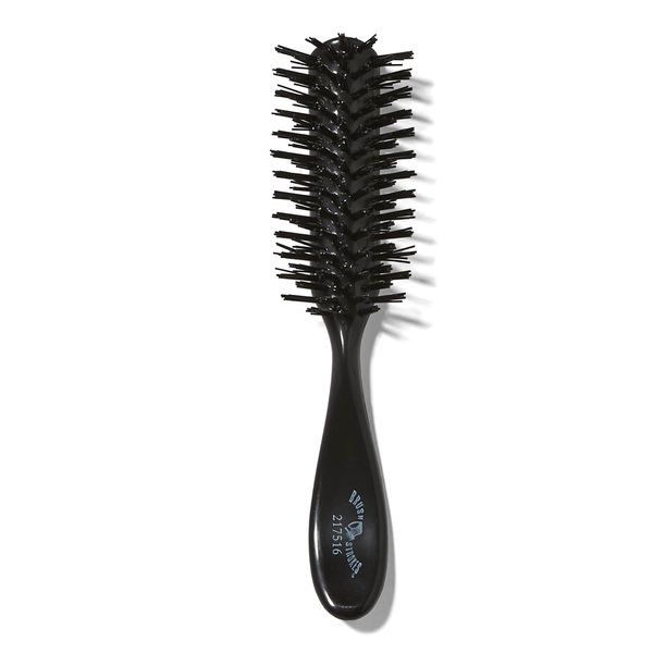 Brush Strokes 7 Row Nylon Styler Brush, Firm Bristles, Eliminates Frizz, Smooths Waves