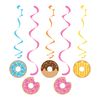 Creative Converting - 324238 Creative Converting Donut Party Dizzy Danglers, Multisizes, Multicolor