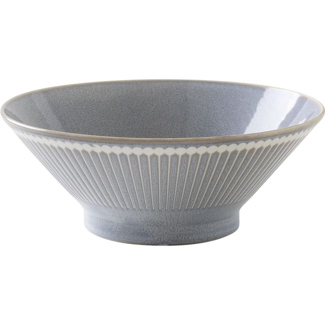 Mino Pottery Albee 210 Noodle Bowl, Gray