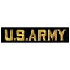 US Army ARMY-S Black + OD 2 Piece Set Embroidered Patch Military Patch NO-541