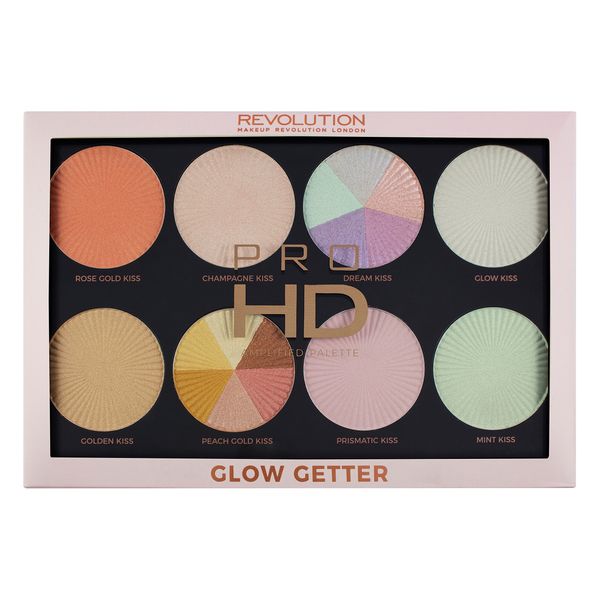 Makeup Revolution - Highlighter Palette - Pro HD Palette Glow Getter