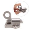 BigKing Loft Hatch Catch, Fanlight Window Catch, Window Gate Security Pull Ring Automatic Door Bolt, Aluminum Latch Lock 46 * 50 * 44mm, Loft Hatch Lock Spring Latch