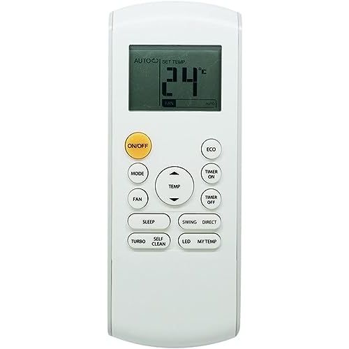 SymWell Remote Control Fit For CH-NG12MIA115VI CH-HYP24SPH230VO CH-36SPH-230VO CH-12SPH-115VO CH-09SPH-230VO CH-12SPH-230VO CH-18SPH-230VO CH-24SPH-230VO CH-30SPH-230VO, Infrared, Audio/Video Devices