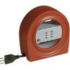 Kit Cable Winder 3 x 1.5 m 2 Sockets 10 A+T Prot