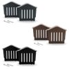 Manthorpe Dry Verge Starter Kits/Eaves Closure Units (Brown)