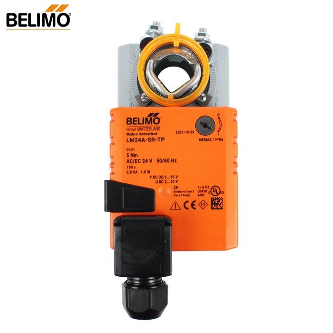 BELIMO LM24A-SR-TP 5Nm DC24V Modulating Damper Actuator for Adjusting ...