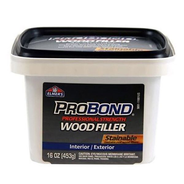 Elmer's P9891 Probond Interior/exterior Stainable Wood Filler 16 oz.