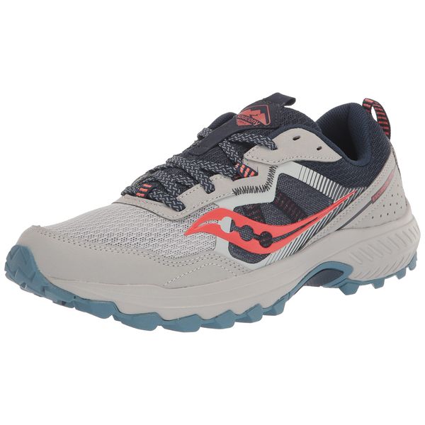Saucony Women's Excursion TR16 Hiking Shoe, Concrete/Night, 8 Wide