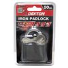 DEKTON DT70110 50MM Iron Padlock, Black