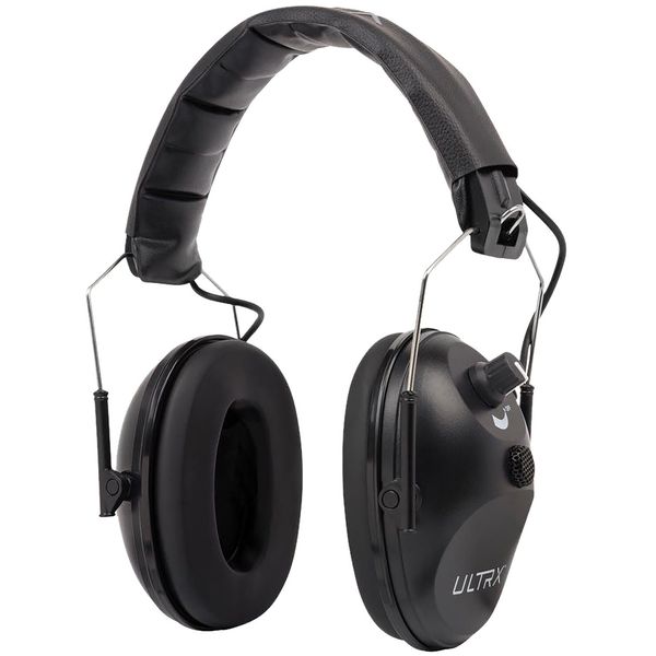 Allen 4114 Ultrax Electronic Earmuff 23 dB Black
