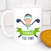 Personalised Golf Mug - Tee Time