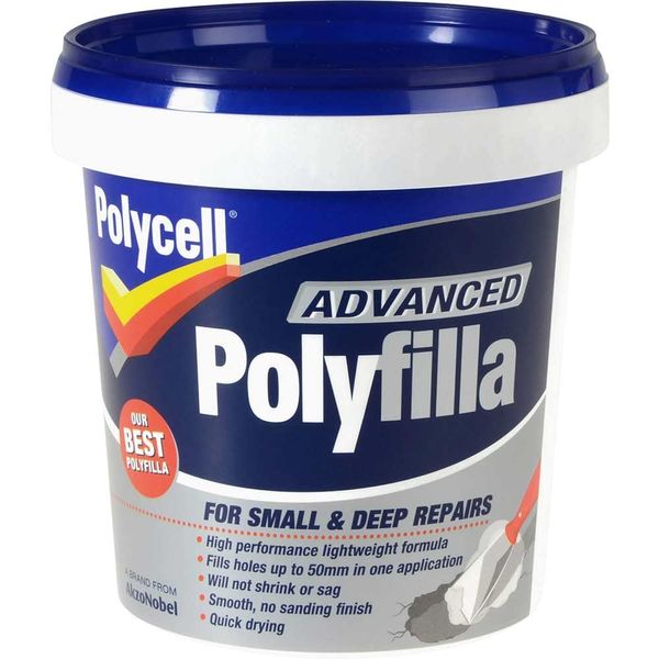 Polycell PLCAPF600 Polyfilla Advance All In One Tub 600ml