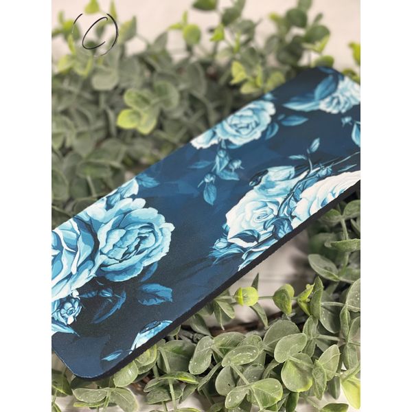 Blue Rose Slap Wrap Can Cooler