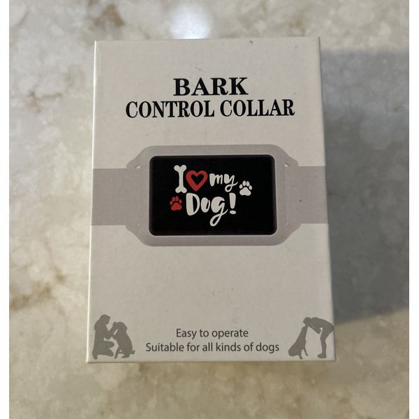 Puikus B800 White Rechargeable Training Device Intelligent Dog Bark Collar🔥NEW