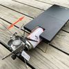 EnHike Iwatani Junior Compact Burner, For CB-JCB, Aluminum, Heat Shield Table, Foldable, Multi Type, Multi Function, Lightweight, Compact, Includes Carrying Bag