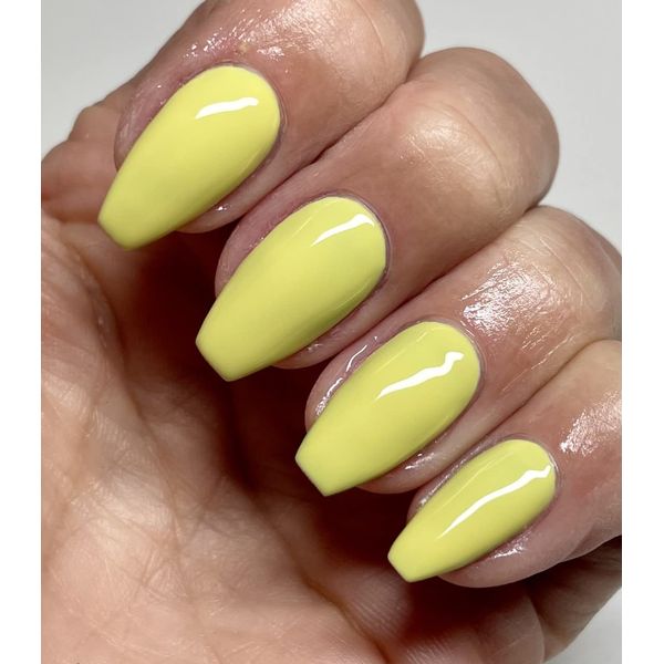 Bluesky Gel Nail Polish YELLOW LEMON DON*T HESITATE SPRING SUMMER 2023 SS2307 UV LED Soak Off 10ml (Requires Curing Under UV LED Lamp) From The Speak Your Truth In Spring Collection