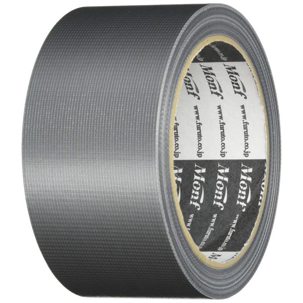 Furuto Industrial Co. Ltd. Monf No.822 NEW Convenient Masking Tape, Width 2.0 inches (50 mm) x Length 82.2 ft (25 m), Silver