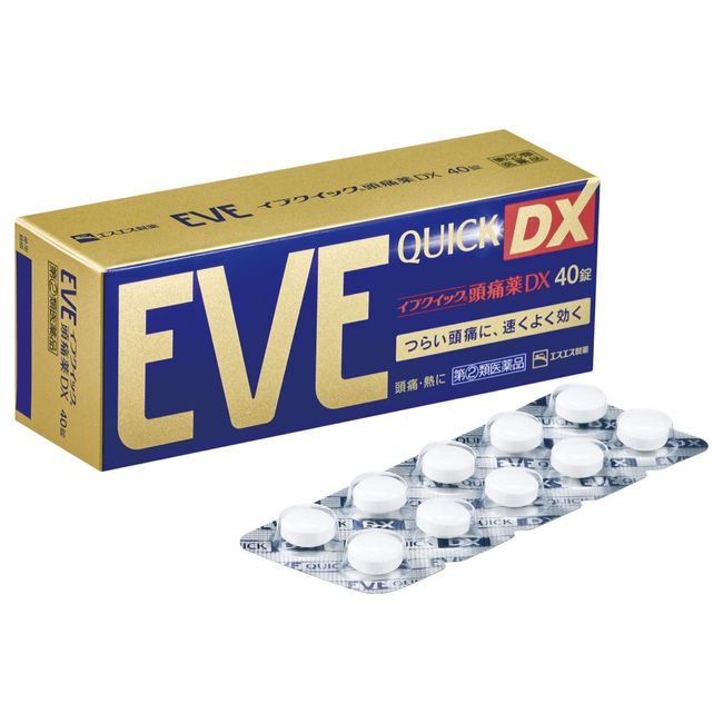 [Designated 2 drugs] Eve Quick Headache Medicine DX 40 tablets * Products subject to self-medication tax system