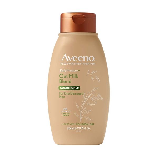 Aveeno Daily Moisture Oat Milk Conditioner for Dry Damaged Hair, 354ml