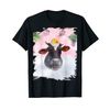 Cute Self-Care Bathing Cow Palm Bath T-Shirt