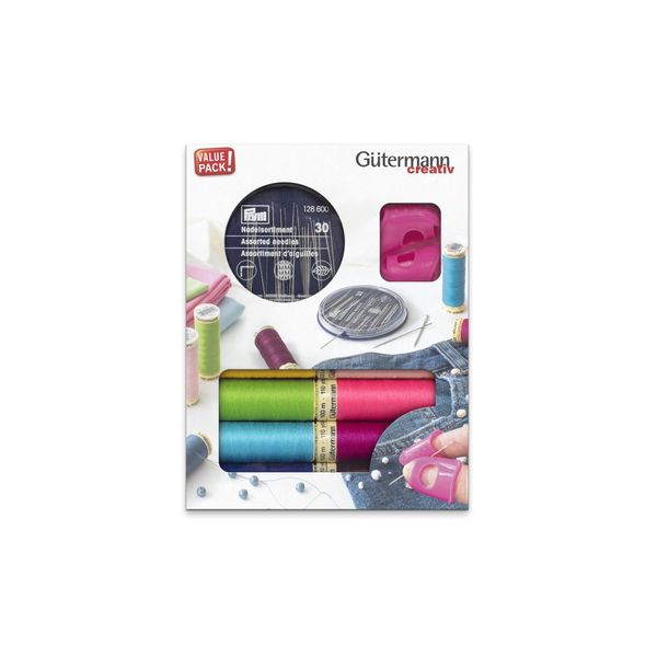 Gütermann Sewing Thread Set, Polyester, Multicolor, One Size