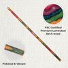 KnitPro 4.5 mm Symfonie Crochet Single Ended Hooks, Multi-Color