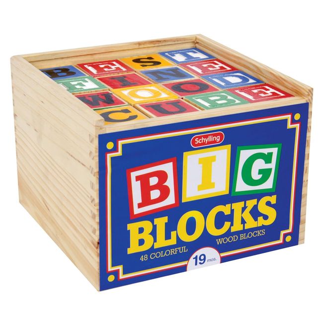 Schylling Large ABC Wood Blocks