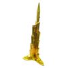 Metallic nano puzzle Gold Series Burj Khalifa Model Kit