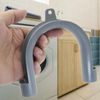 Universal PVC U-Shape Bend for Hoses – Sturdy Wall Mount Bracket