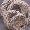 Wicker Wreath Ring (Willow 14inch, White)