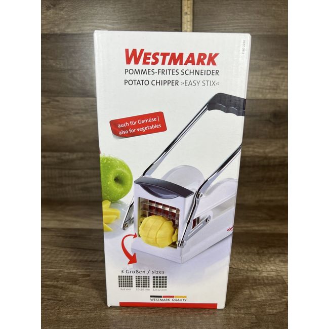 Westmark Multipurpose French Fry Cutter With 3 Stainless Steel Blades