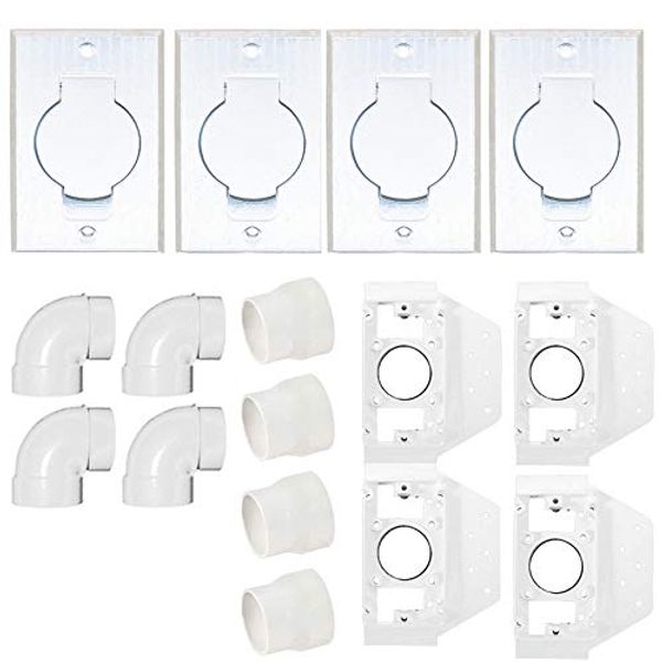 Imperium Central Vacuum Installation Kit with Adaptors (4)