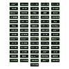 357 SIG Ammo Can Labels Ammunition Case  stickers decals 4 pack BLYW 3"x1.15"