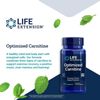 Life Extension Optimized Carnitine, 60 Vegetarian Capsules